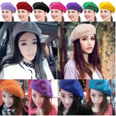White Caps For Mujer Hat French Winter NEW Mujers Beret Girls Ski Warm Artist  eb-07958397